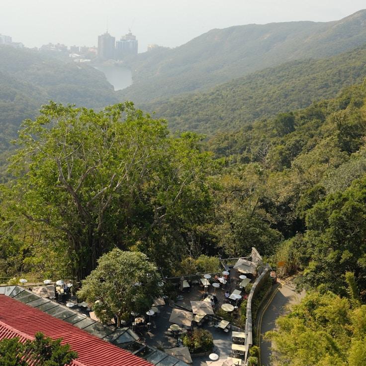 Kids playground area in Switzerland